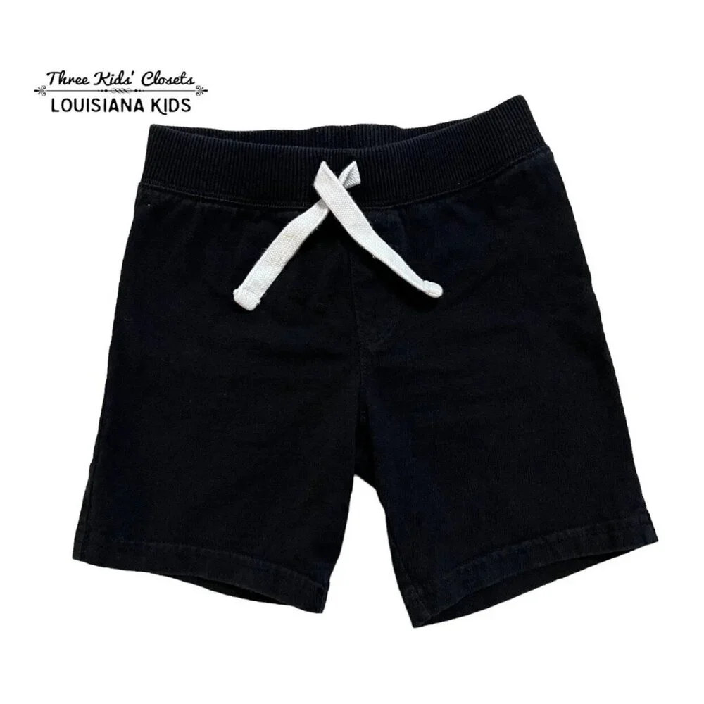 Old Navy 3T Black Knit Shorts